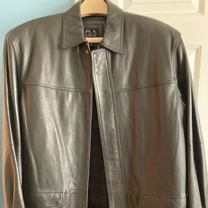 Men’s Leather Coat